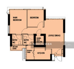 Blk 180D Rivervale Crescent (Sengkang), HDB 3 Rooms #192982472